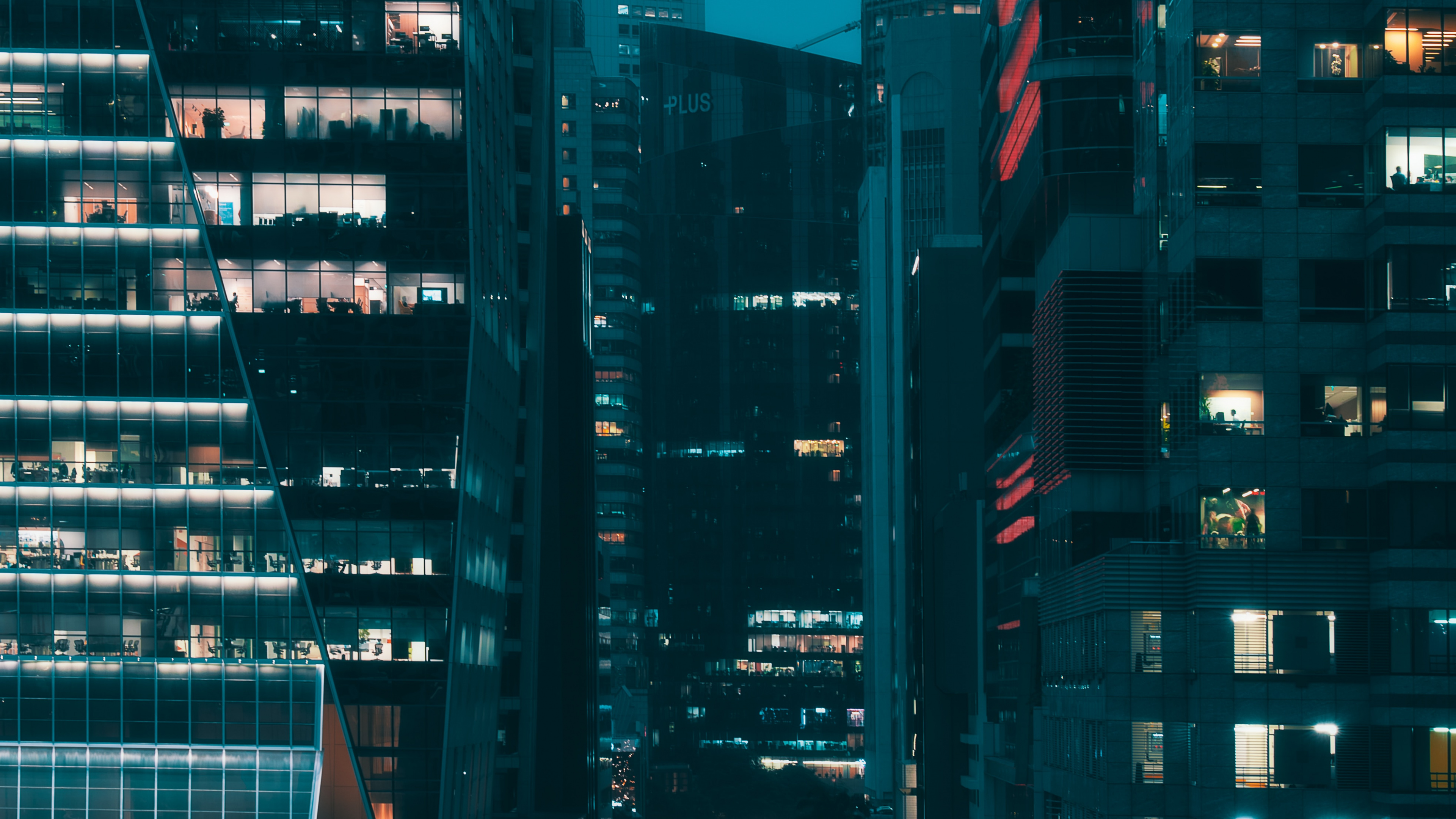 Обои метрополия, городской район, город, городской пейзаж, населенный пункт в разрешении 3840x2160