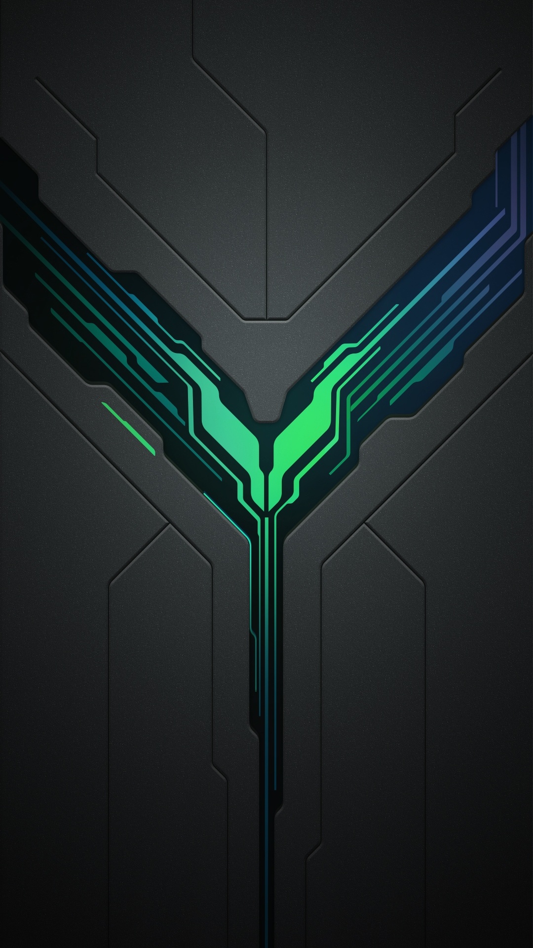 Обои Xiaomi, Blackshark 2 Pro, свет, идея, иллюстрация в разрешении 1080x1920