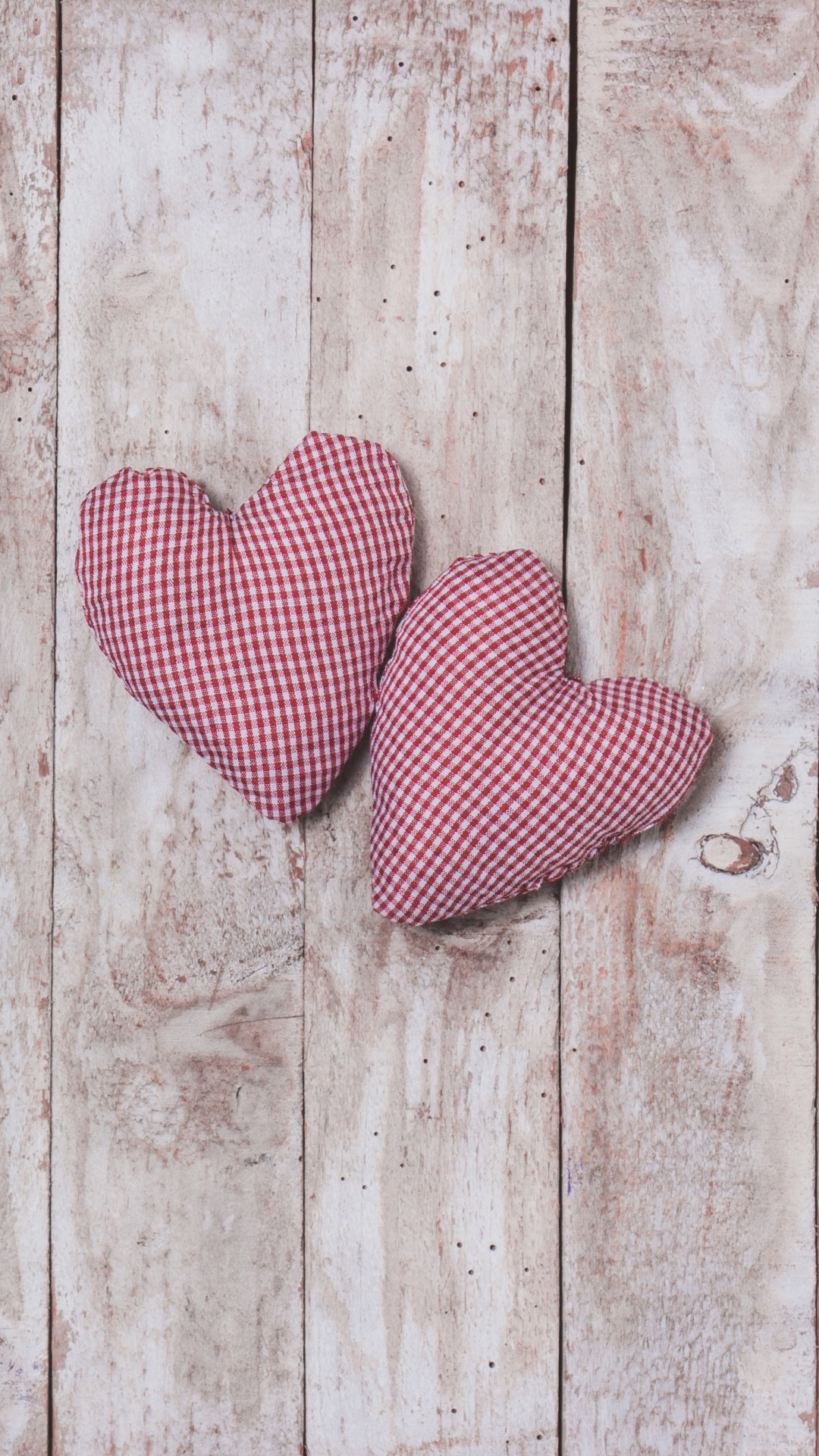 Обои сердце, День Святого Валентина, розовый, древесина, узор в разрешении 1080x1920