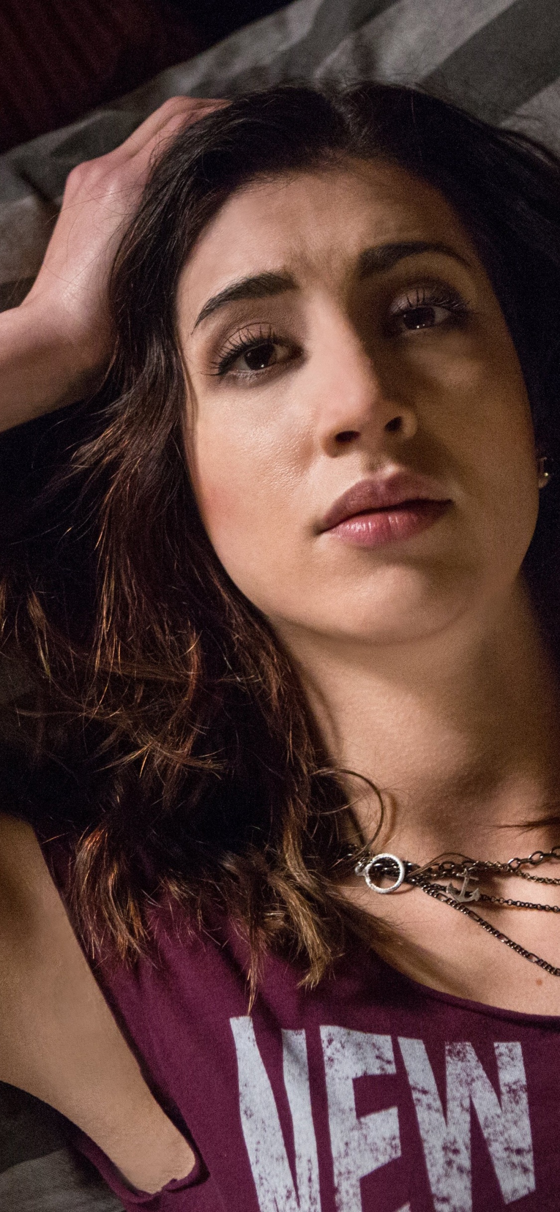 Обои дана делоренцо подмышка, Дана Делоренсо, пепел против злых мертвецов, Келли Максвелл, Эш Уильямс в разрешении 1125x2436