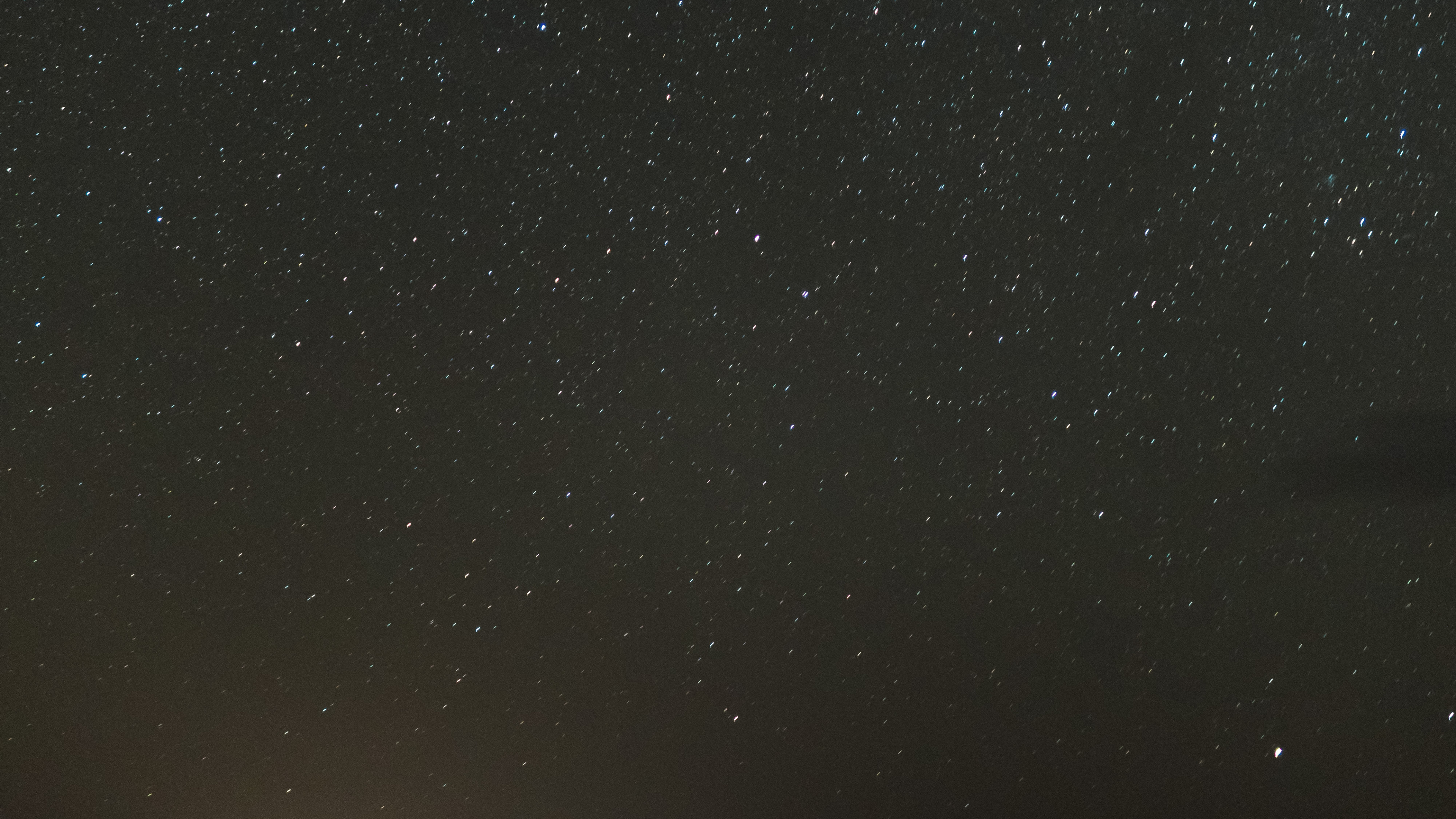 Обои вид на ночное небо пустыни, макарон, атмосфера, экорегион, природный ландшафт в разрешении 3840x2160