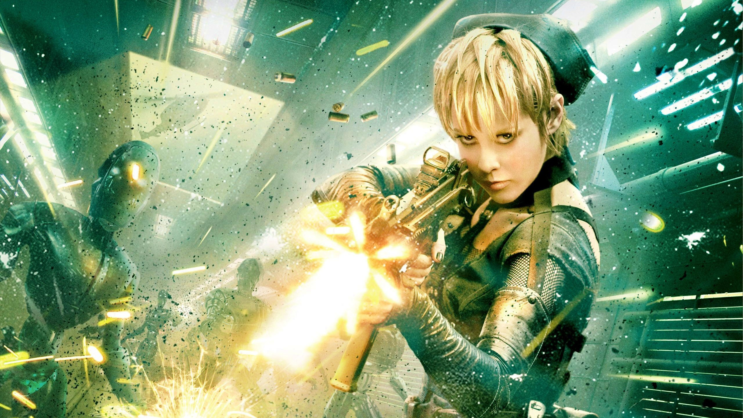 Обои Джена Мэлоун, оплеуха, постер, фильм, музыкант в разрешении 2560x1440