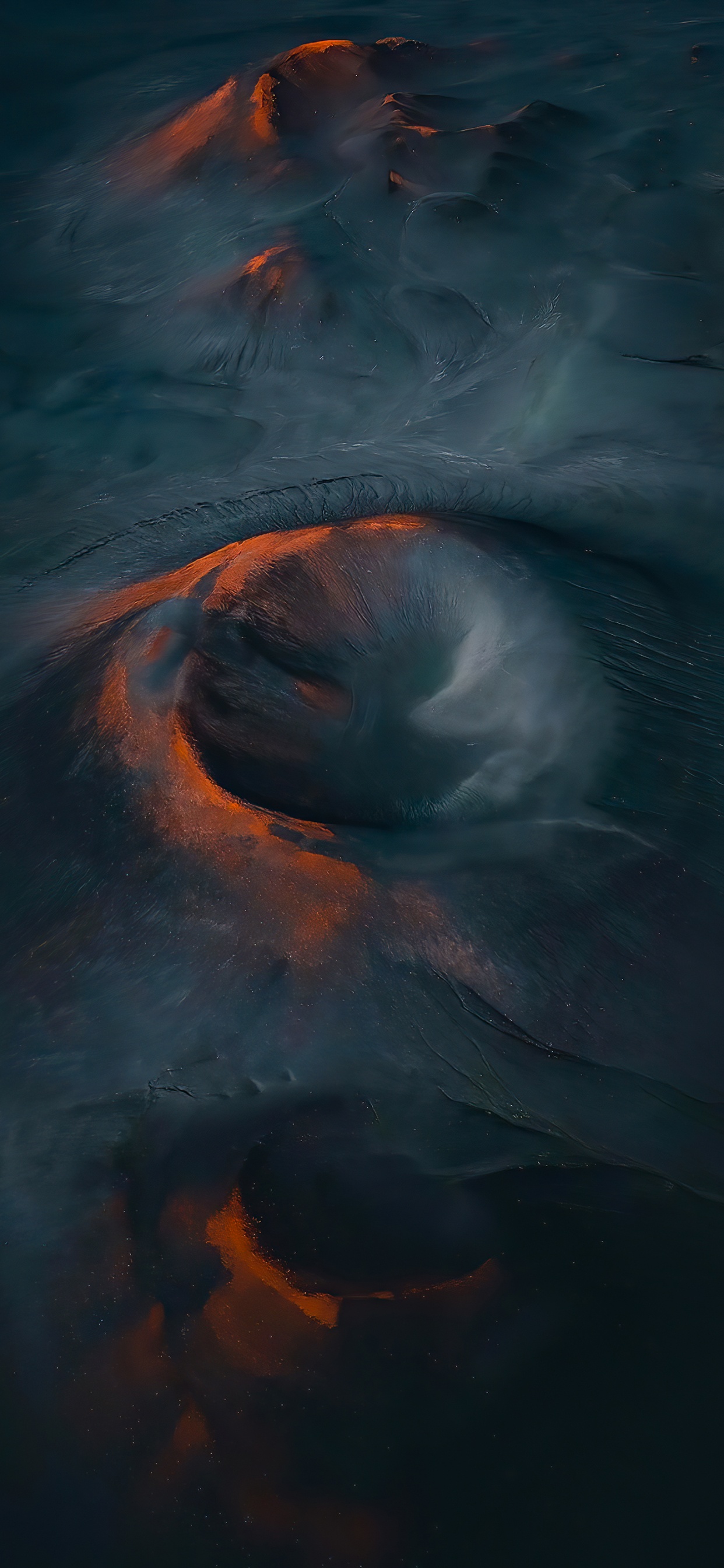 Обои вода, жидкий, жидкость, газ, электрик в разрешении 1242x2688