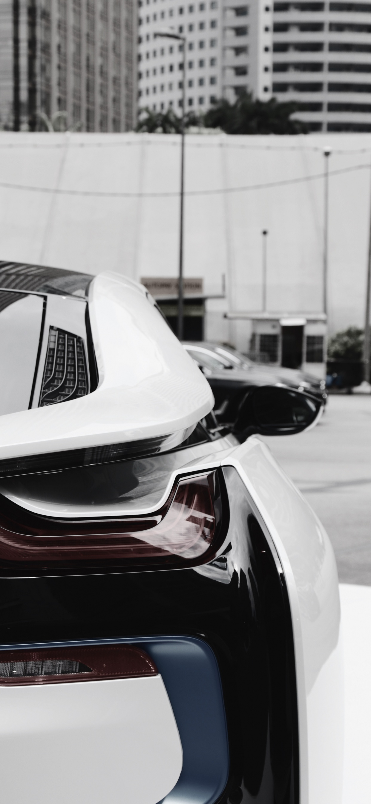 Обои электромобиль, Бугатти Диво, авто, белые, личный роскошный автомобиль в разрешении 1242x2688