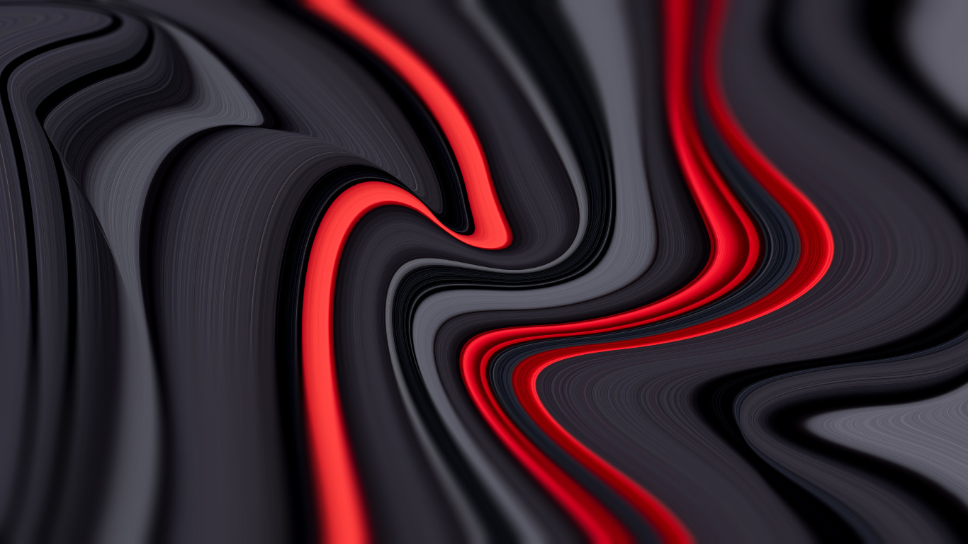 Обои Апельсин, абстрактное искусство, красочность, серый цвет, красный цвет в разрешении 1366x768