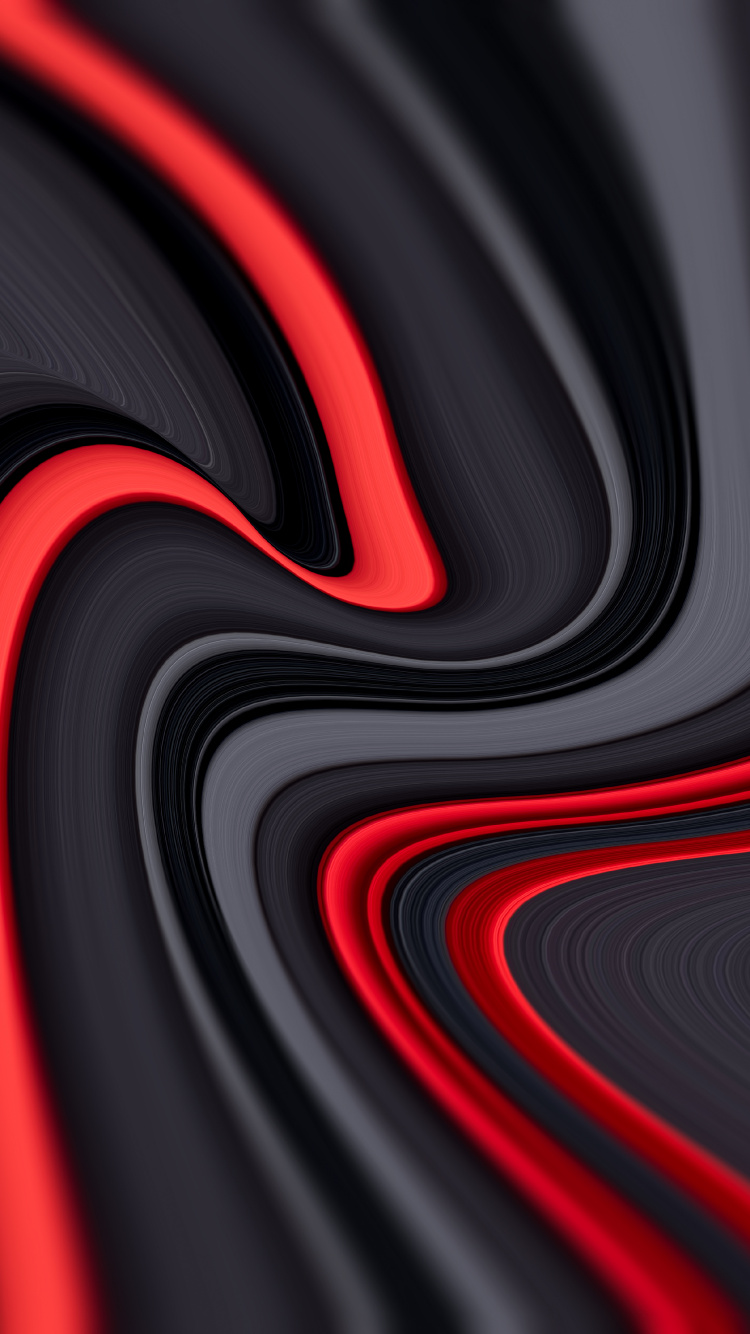 Обои Апельсин, абстрактное искусство, красочность, серый цвет, красный цвет в разрешении 750x1334