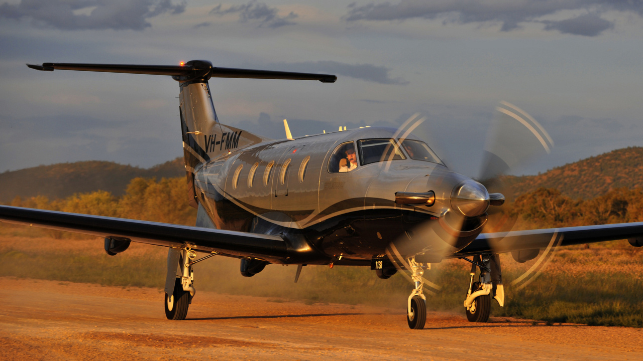 Обои самолет, самолеты, полет, авиация, пропеллер в разрешении 1280x720