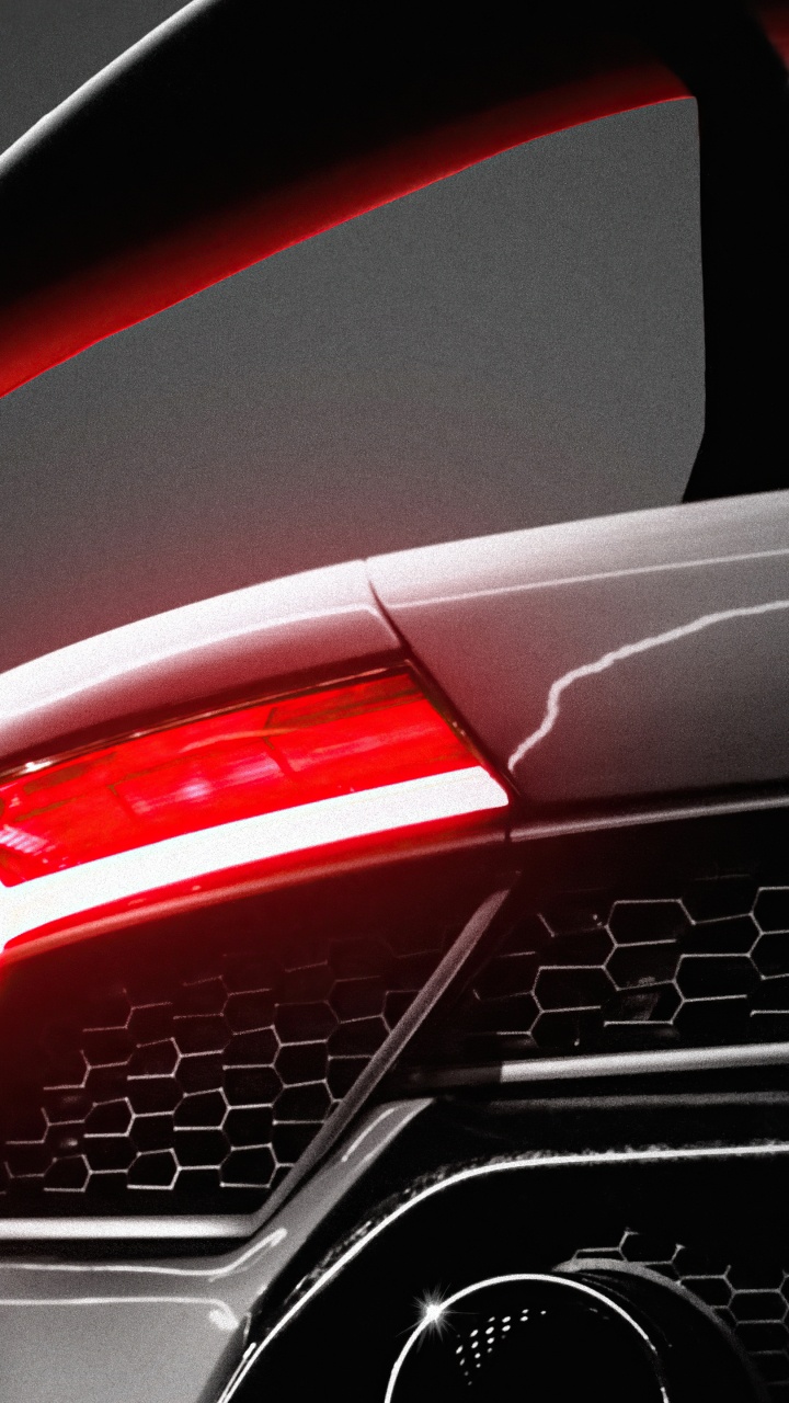 Обои audi r8, легковые автомобили, спорткар, Ламборджини, фара в разрешении 720x1280