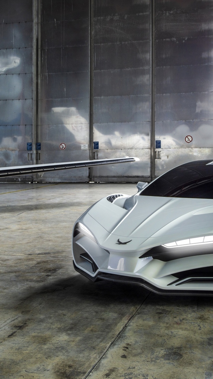 Обои Король, Модель Lykan Hypersport-Автомобиль, милан красный, суперкар, самолеты в разрешении 720x1280