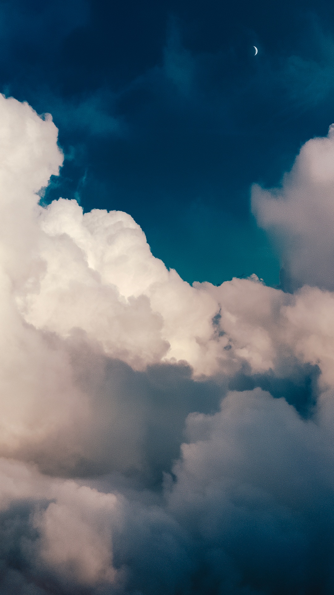 Обои облако, атмосфера, дневное время, лазурный, кучевое облако в разрешении 1080x1920