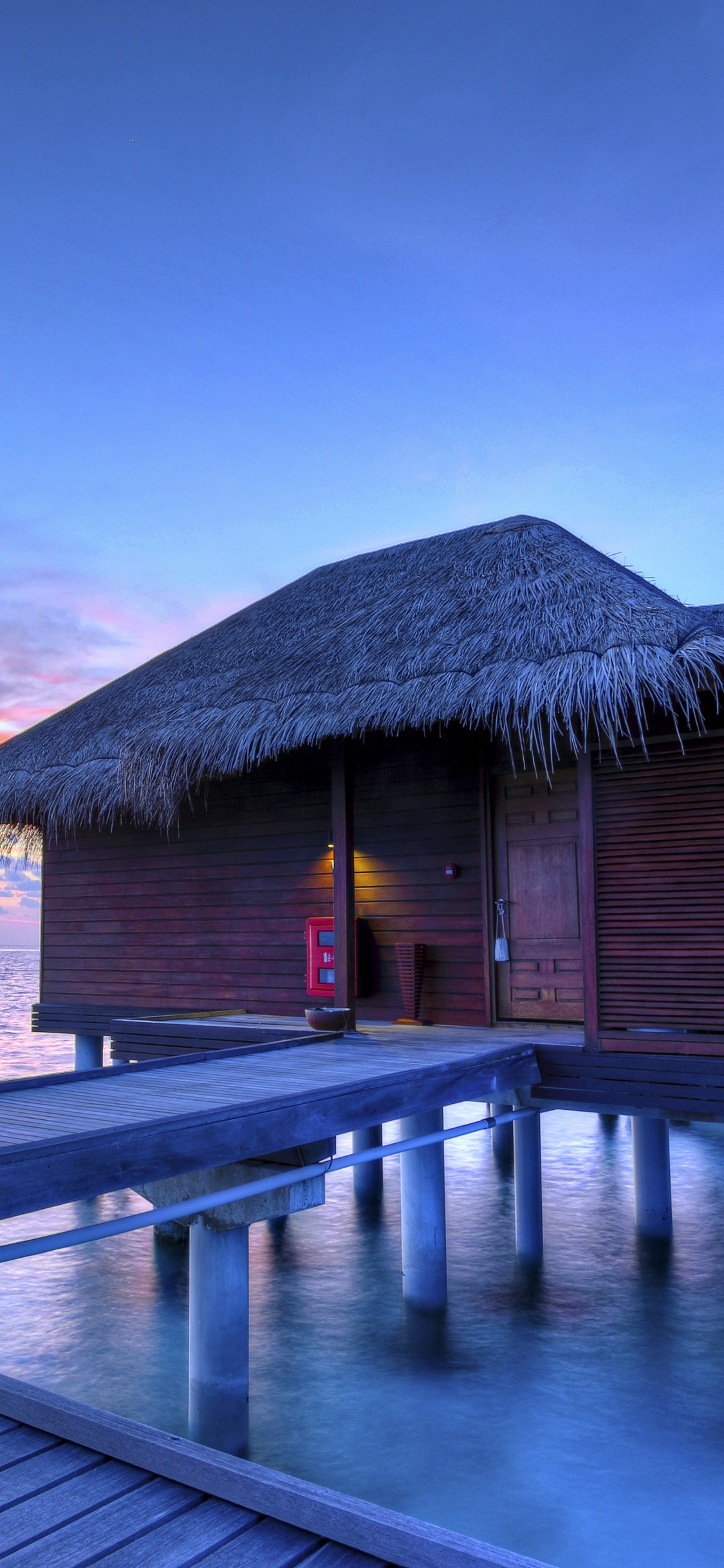 Обои море, океан, прибежище, отпуск, тропическая зона в разрешении 1125x2436