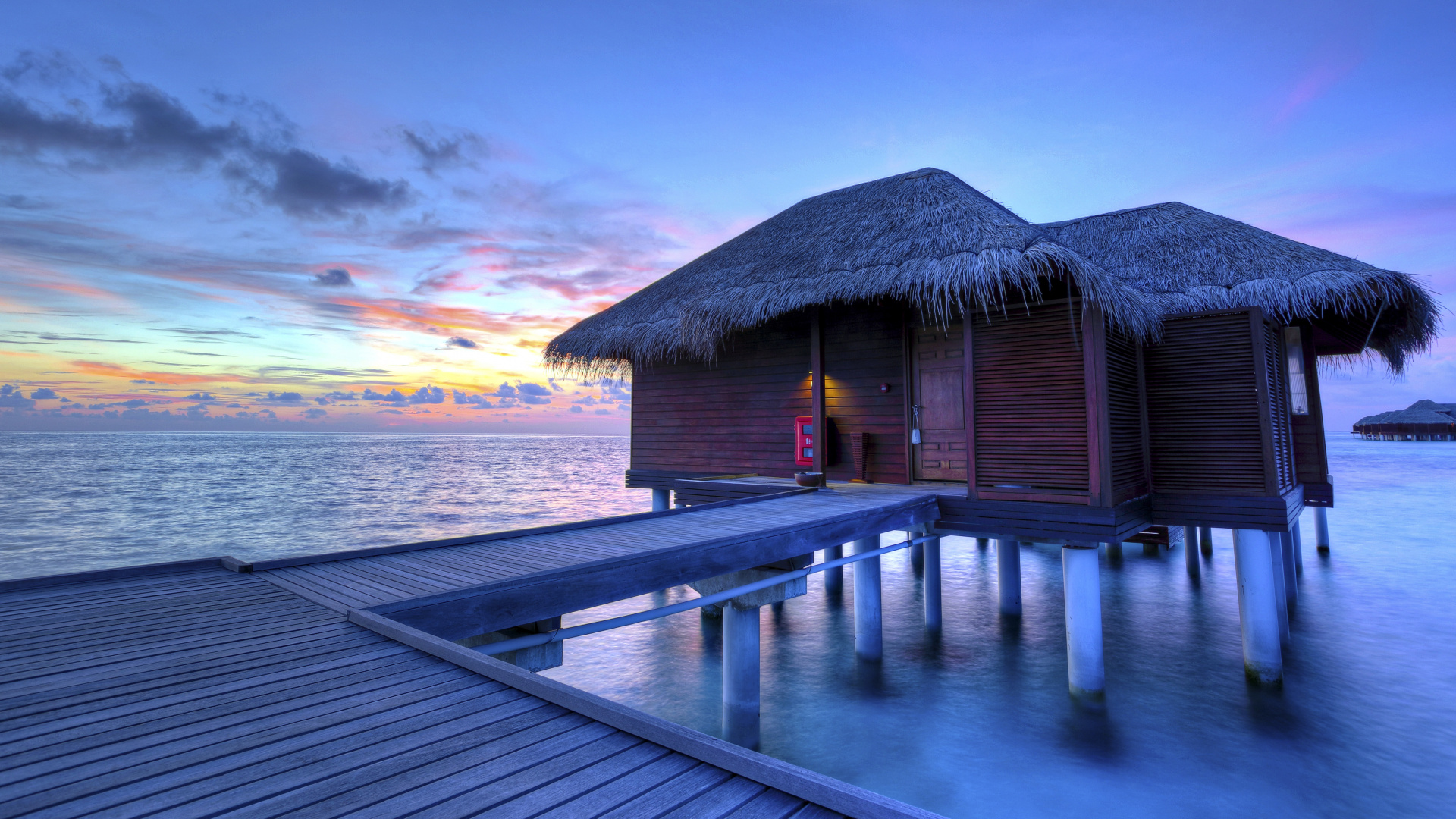 Обои море, океан, прибежище, отпуск, тропическая зона в разрешении 1920x1080