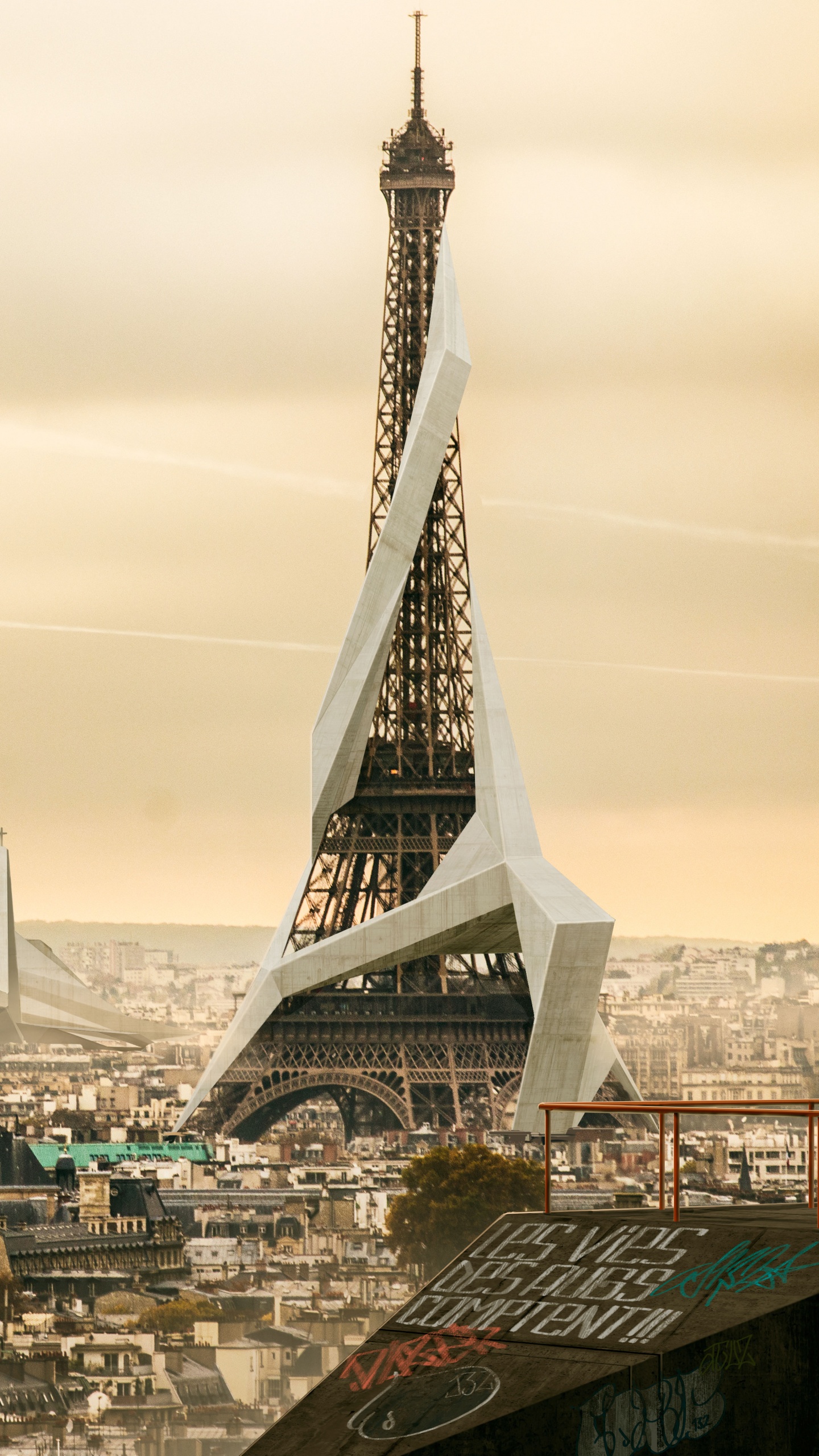 Обои деус экс, деус экс человеческая революция, Адам Дженсен, ориентир, город в разрешении 1440x2560