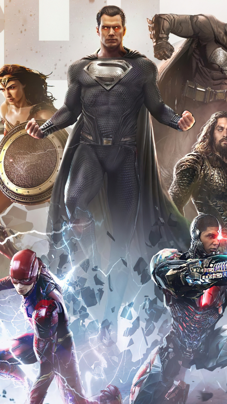 Обои Супермен, Лига справедливости, Зак Снайдерс лига справедливости, Зак Снайдер, Джаред Лето в разрешении 750x1334