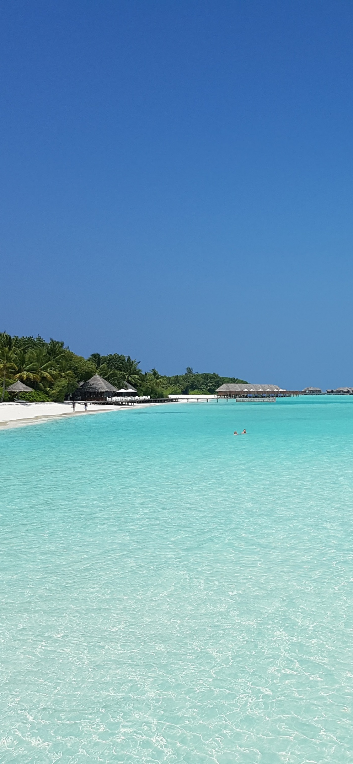 Обои море, Мальдивы, пляж, Атолл, отпуск в разрешении 1125x2436