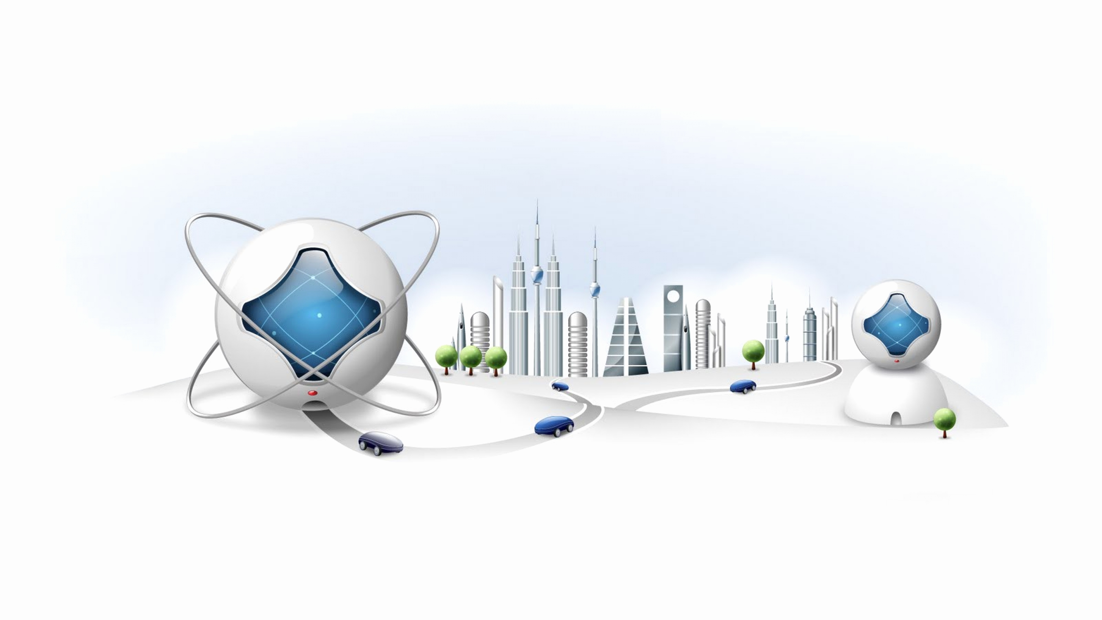 Обои графика, андроид, технологии, Веб-дизайн, технология в разрешении 3840x2160