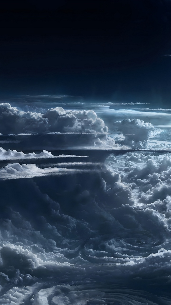 Обои тропический циклон, циклон, Тайфун, буря, ураган в разрешении 720x1280