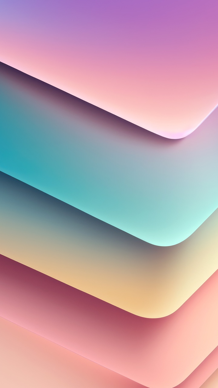 Обои арт, графический дизайн, лазурный, Оранжевый цвет, склон в разрешении 720x1280