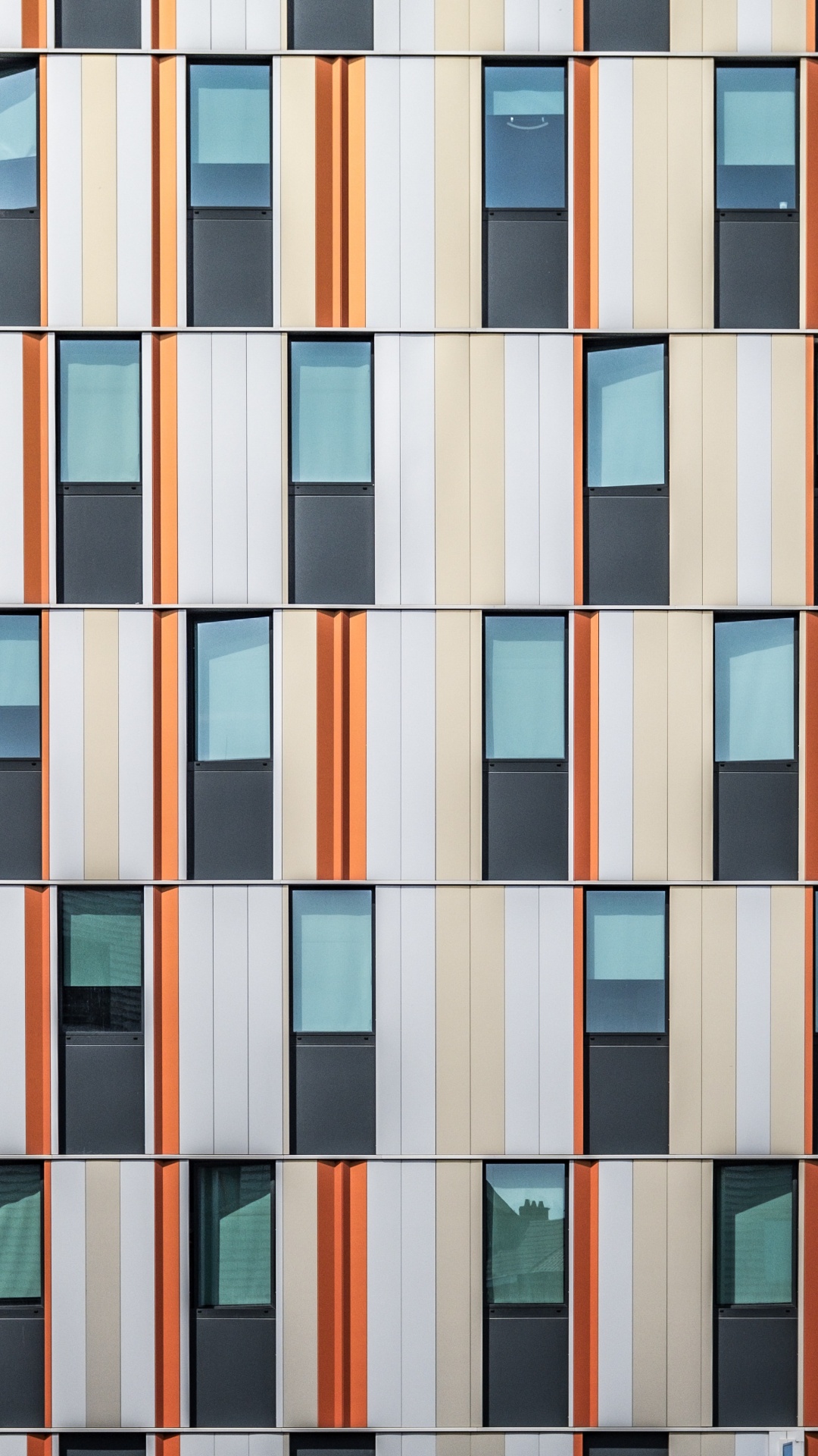 Обои симметричная архитектура 5k, архитектура, симметрия, дизайн, архитектор в разрешении 1080x1920