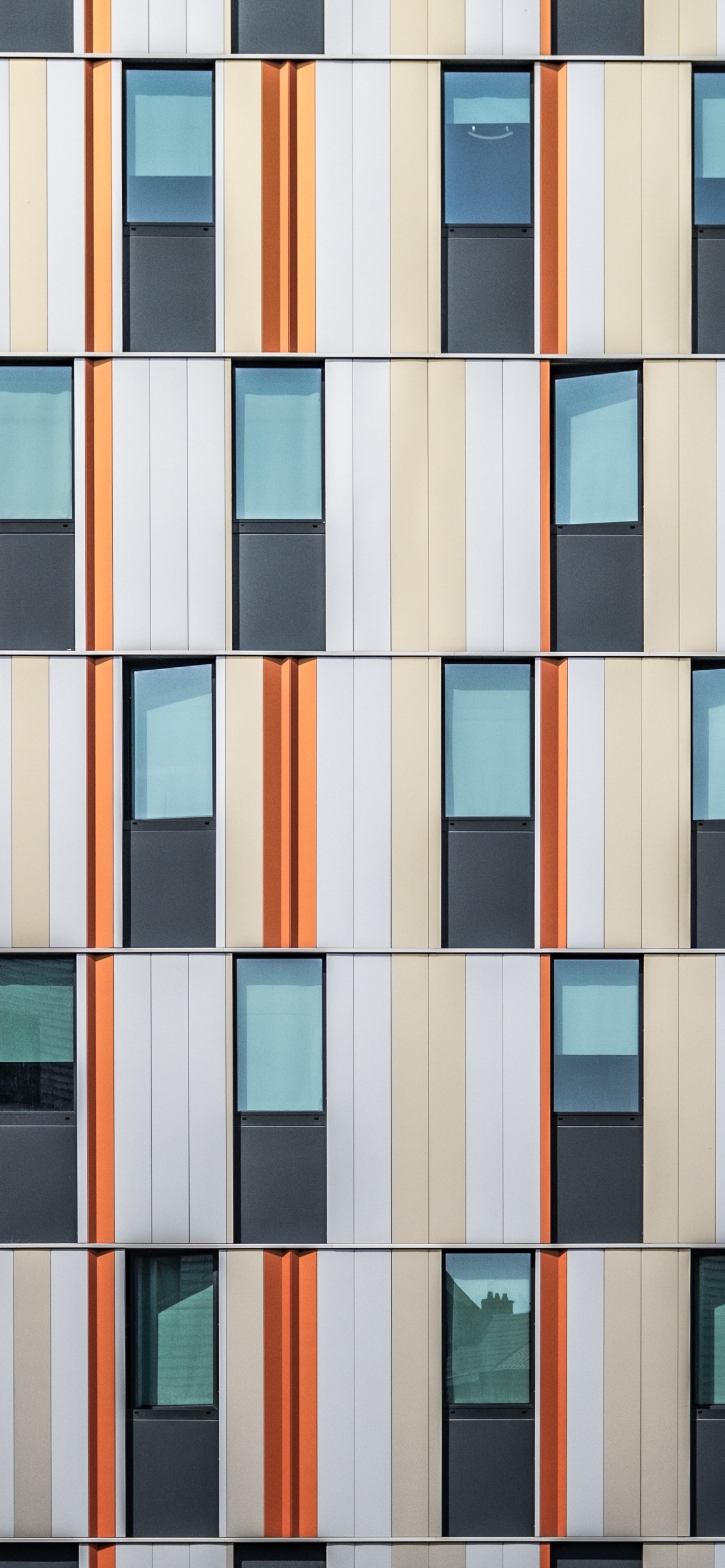 Обои симметричная архитектура 5k, архитектура, симметрия, дизайн, архитектор в разрешении 1242x2688