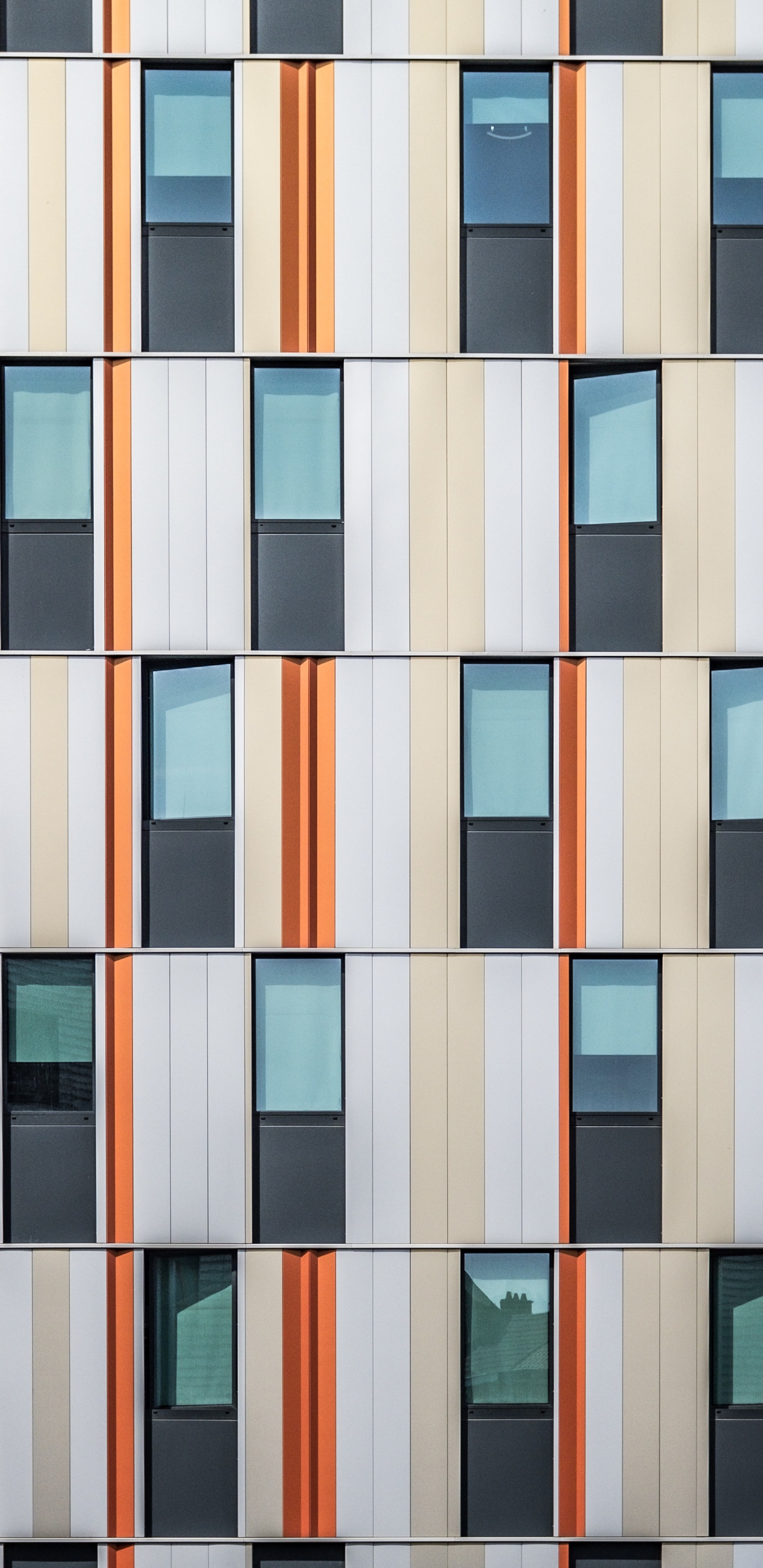 Обои симметричная архитектура 5k, архитектура, симметрия, дизайн, архитектор в разрешении 1440x2960