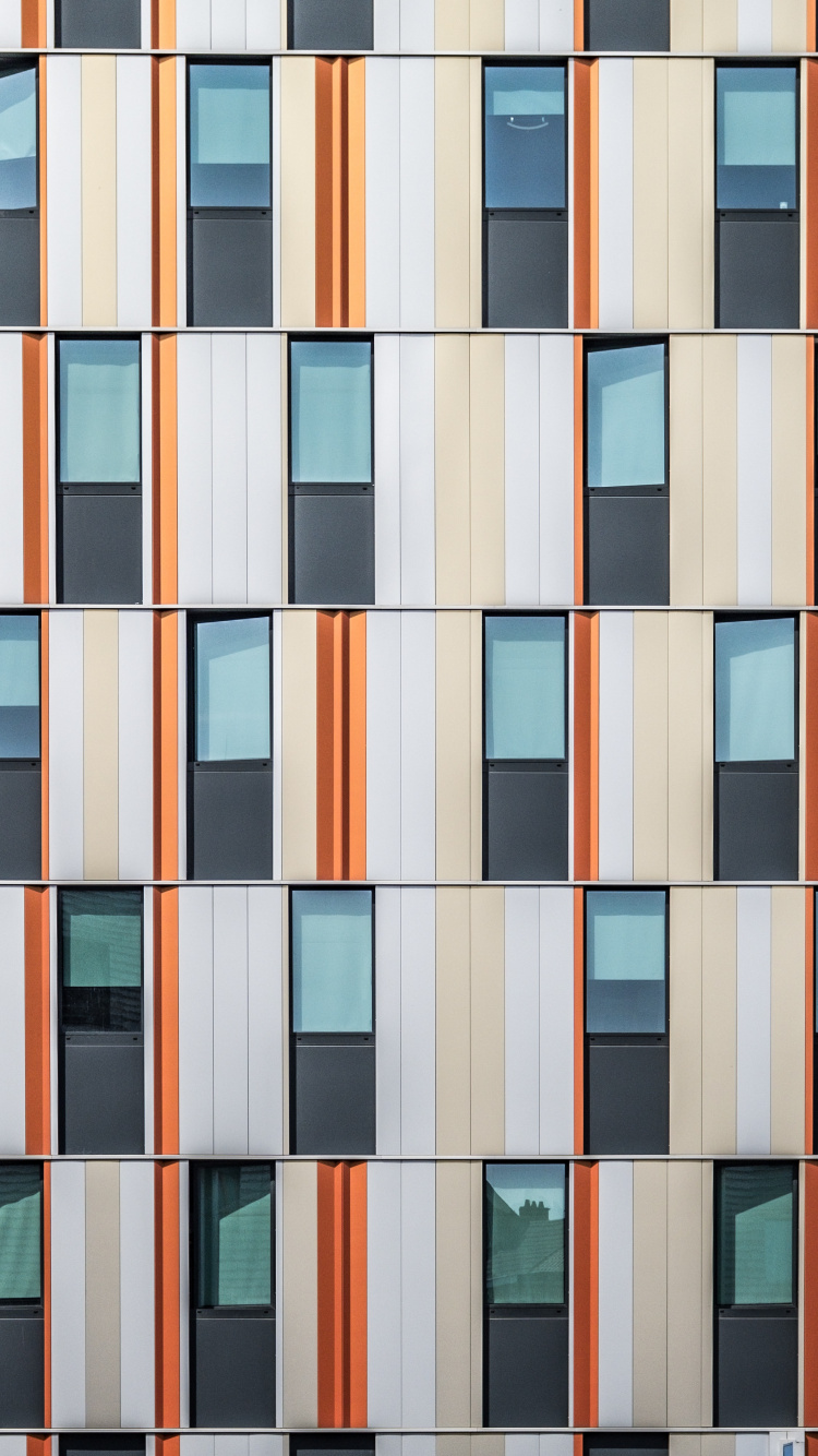 Обои симметричная архитектура 5k, архитектура, симметрия, дизайн, архитектор в разрешении 750x1334