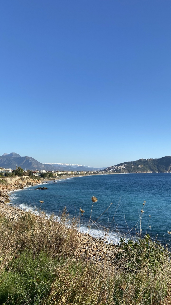 Обои Клеопатра Бич, побережье, пляж, Камейрос, жилье в разрешении 720x1280