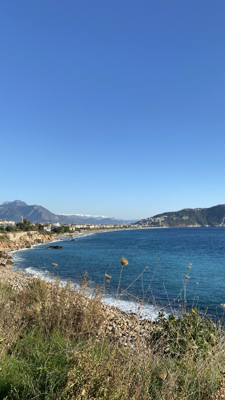 Обои Клеопатра Бич, побережье, пляж, Камейрос, жилье в разрешении 750x1334