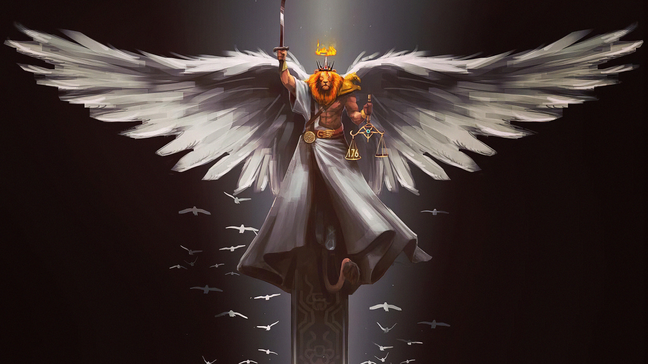 Обои живопись, птица, клюв, крыло, райская птица в разрешении 1280x720