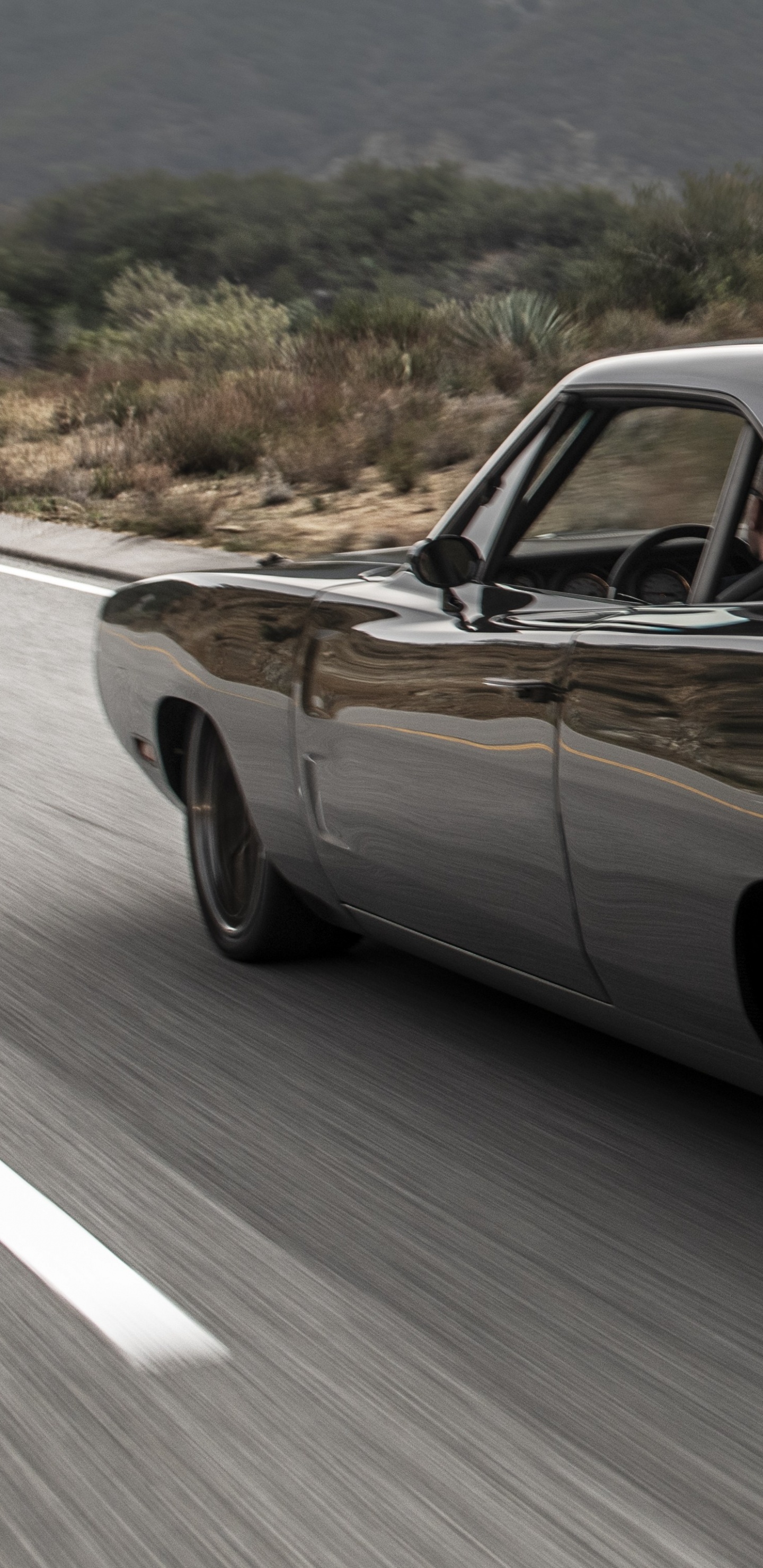 Обои dodge, авто, мускул кар, кузов купе, седан в разрешении 1440x2960