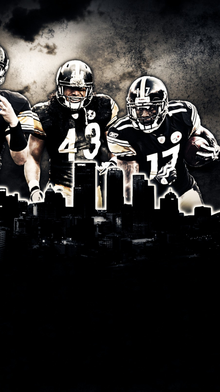 Обои Питтсбург стилерс, Лига, команда, футбольное поле футбол, игрок в разрешении 750x1334