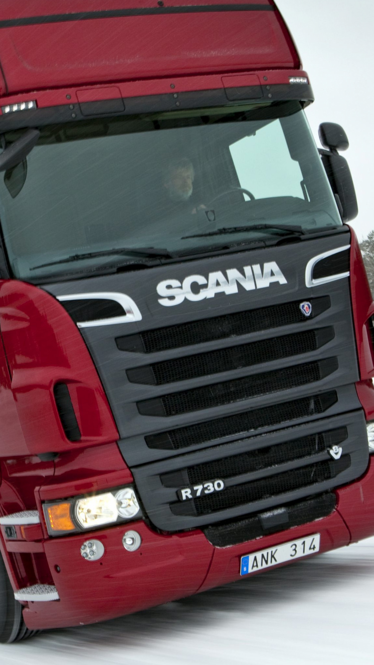 Обои грузовик, транспорт, трейлер тележки, седельный тягач, автомобильный экстерьер в разрешении 750x1334