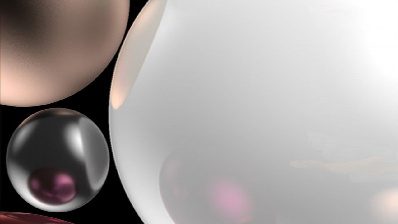 Обои Эпл, смартфон, розовый, пузырь, графика в разрешении 1280x720