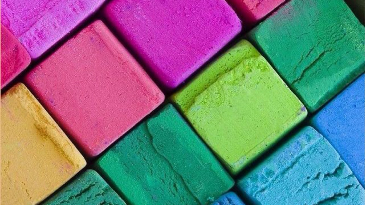 Обои пастель, плитка, цвет, узор, пурпурный цвет в разрешении 1280x720