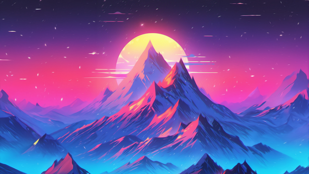 Обои природа, атмосфера, пурпур, природный ландшафт, мир в разрешении 1280x720