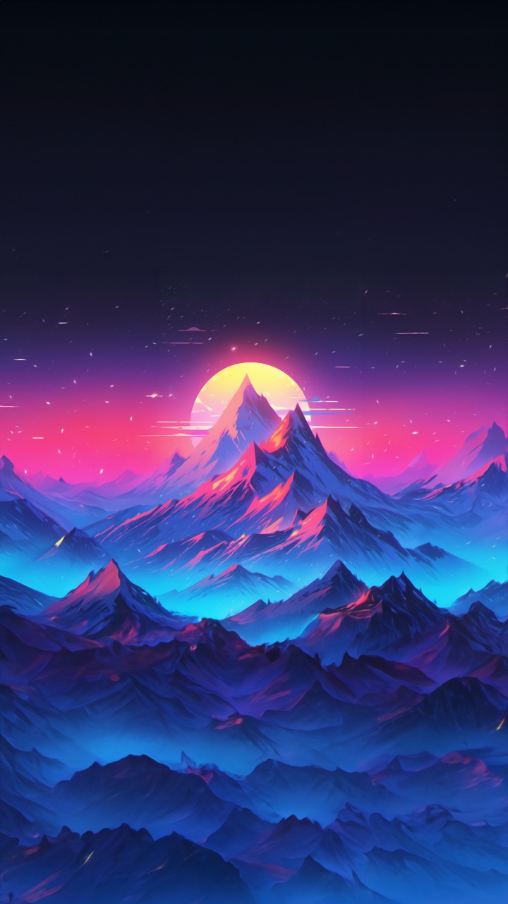 Обои природа, атмосфера, пурпур, природный ландшафт, мир в разрешении 720x1280