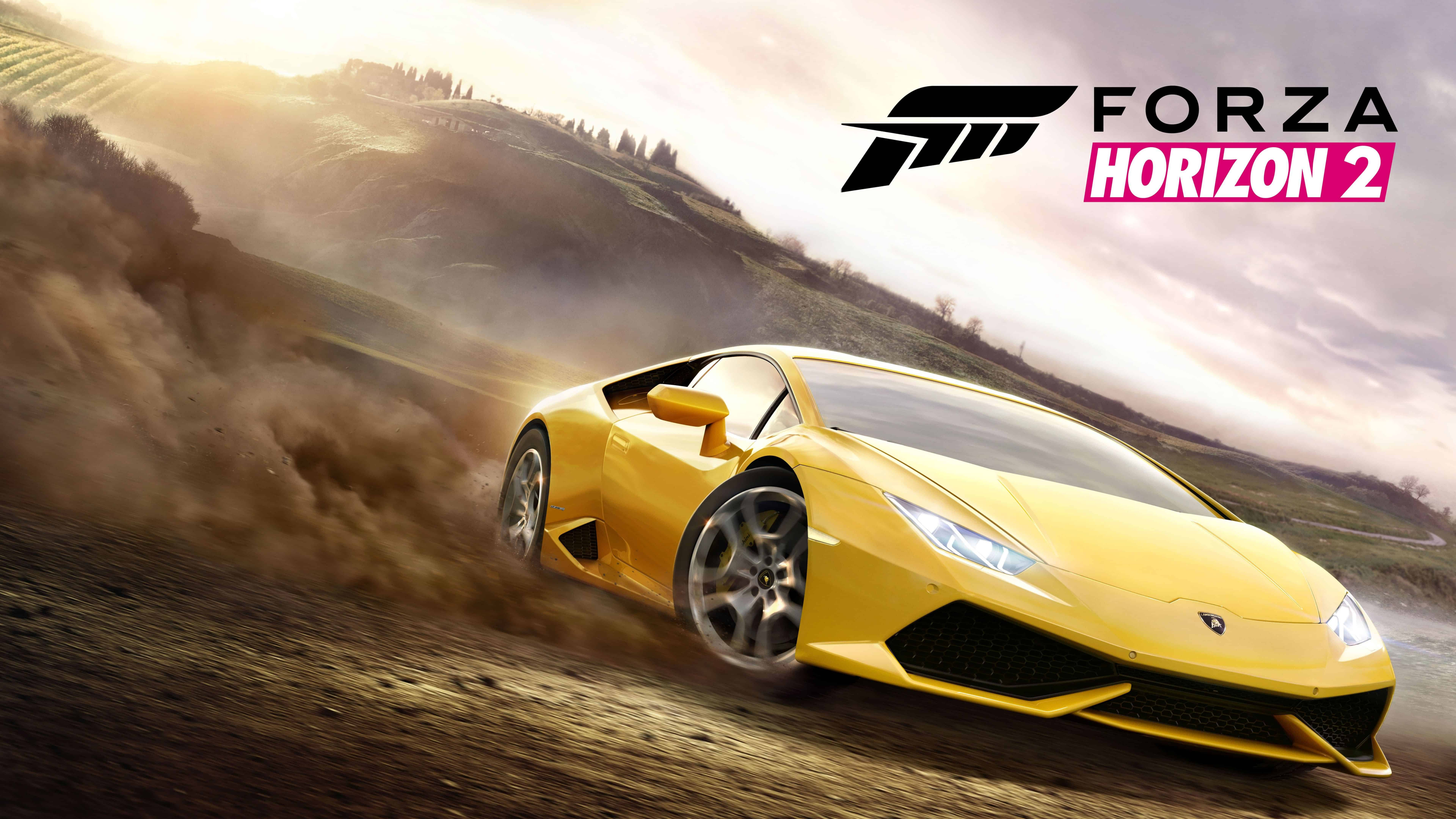 Обои Forza Horizon 2, горизонт форза, xbox one, xbox 360, суперкар в разрешении 3840x2160
