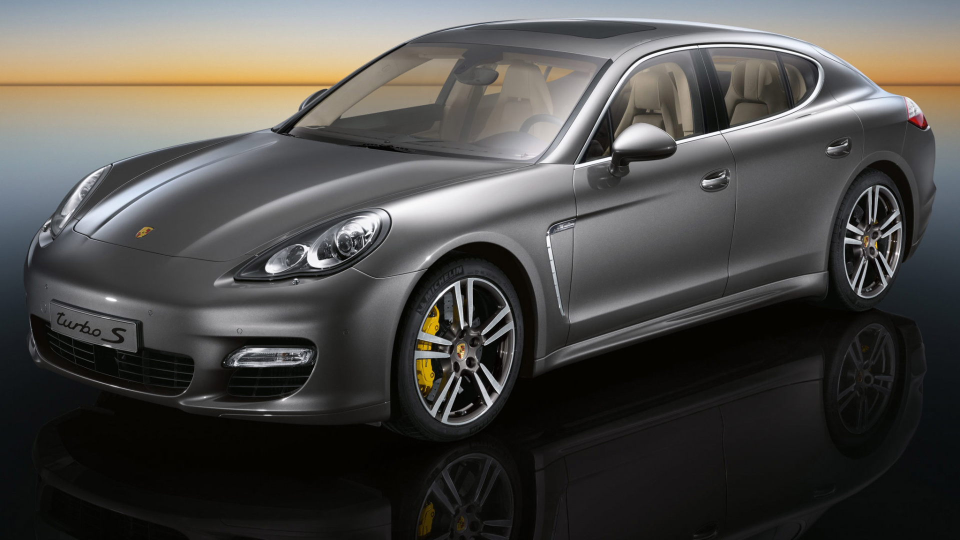Обои Порше, авто, 2011 Порше Панамера Турбо, Порше панамера, личный роскошный автомобиль в разрешении 1920x1080
