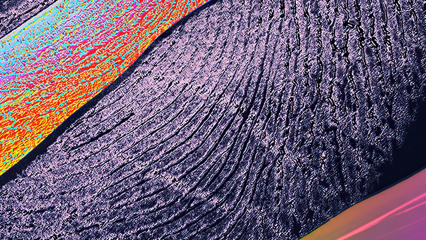 Обои нить, Фиолетовый, математика, геометрия, красочность в разрешении 1366x768