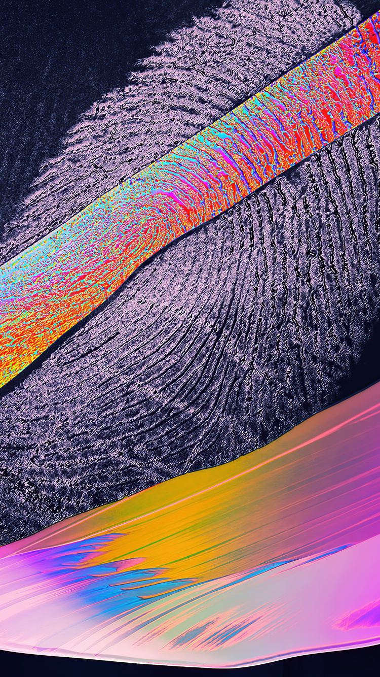 Обои нить, Фиолетовый, математика, геометрия, красочность в разрешении 750x1334