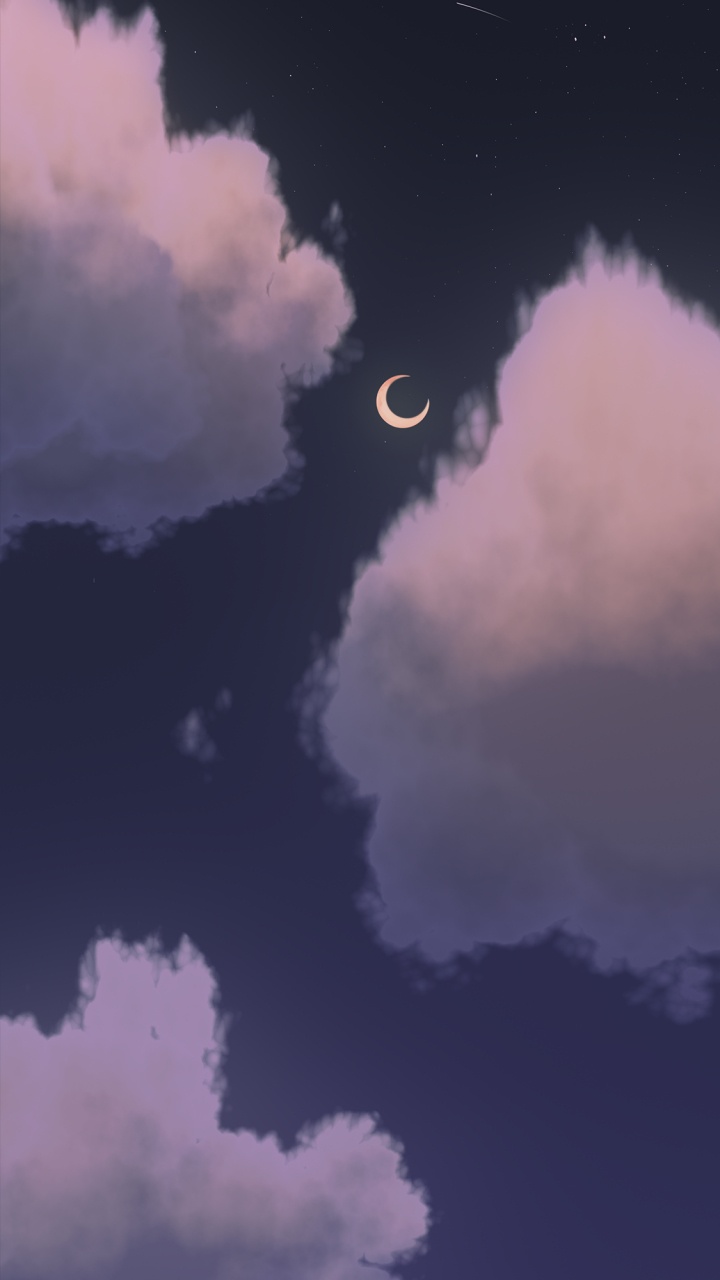 Обои облако, ios, яблоко, атмосфера, лазурный в разрешении 720x1280