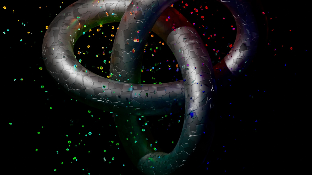 Обои Галактика, астрономический объект, арт, полночь, туманность в разрешении 1280x720