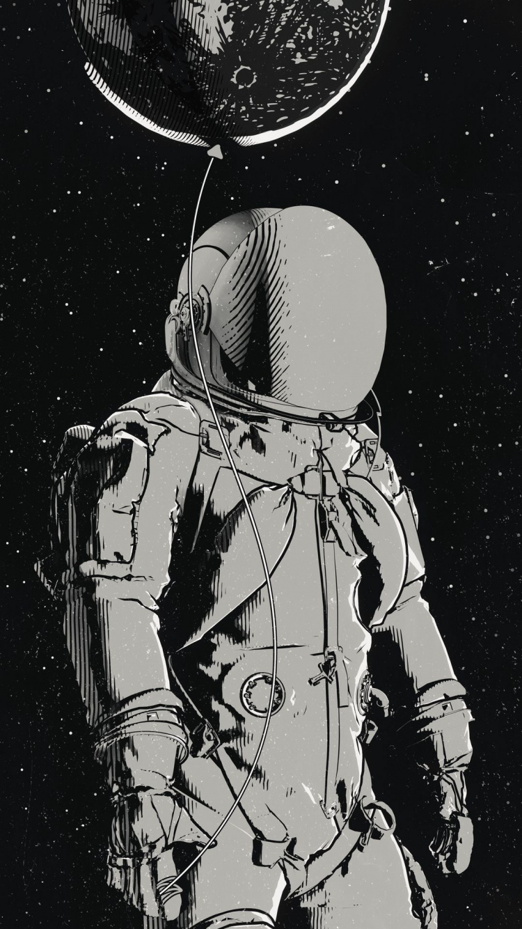 Обои визуальное искусство, рисование, иллюстрация, арт, графический дизайн в разрешении 750x1334