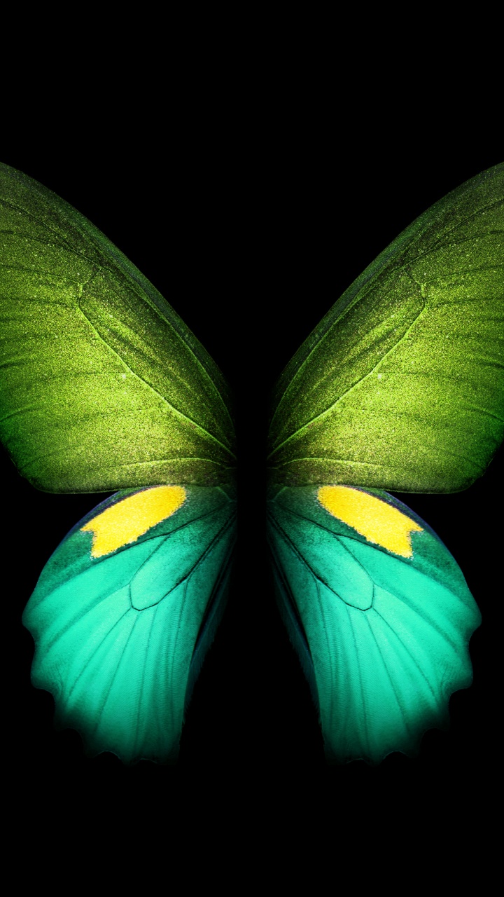 Обои Samsung Galaxy, Samsung, Samsung Galaxy Fold, складной запас галактики, складной смартфон в разрешении 720x1280