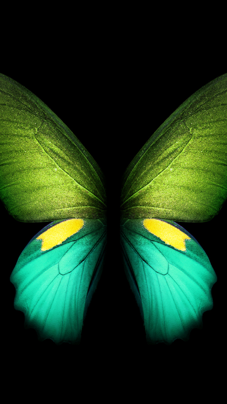 Обои Samsung Galaxy, Samsung, Samsung Galaxy Fold, складной запас галактики, складной смартфон в разрешении 750x1334