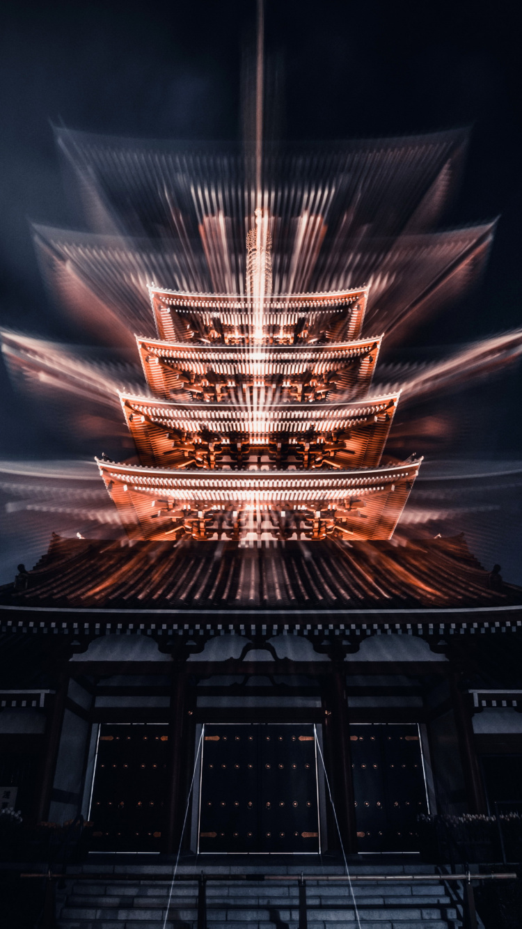 Обои ворота Хзмон, soundcloud, Apple Музыка, ютуб, здание в разрешении 750x1334