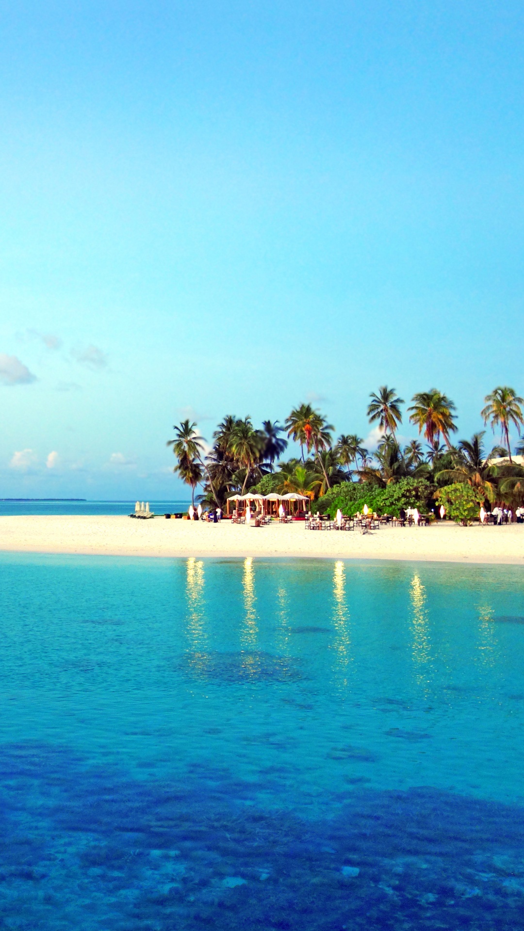 Обои море, океан, тропическая зона, прибрежные и океанические рельефы, отпуск в разрешении 1080x1920