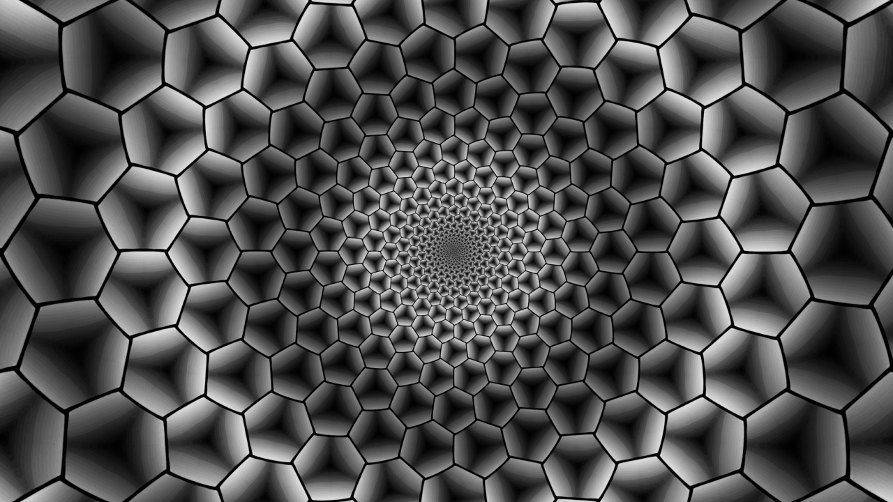 Обои узор, металл, дизайн, сталь, монохромный в разрешении 1280x720