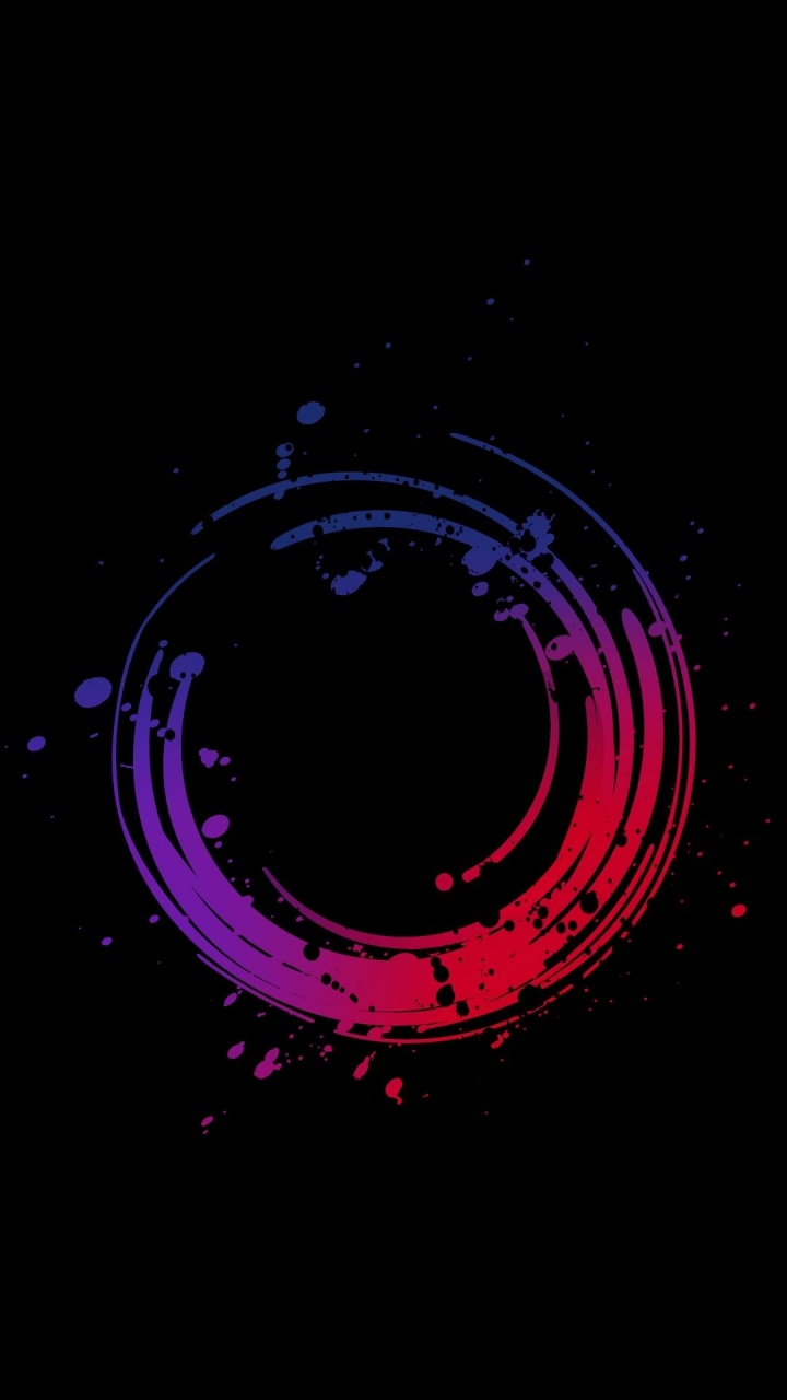 Обои круг, графический дизайн, свет, астрономический объект, арт в разрешении 720x1280