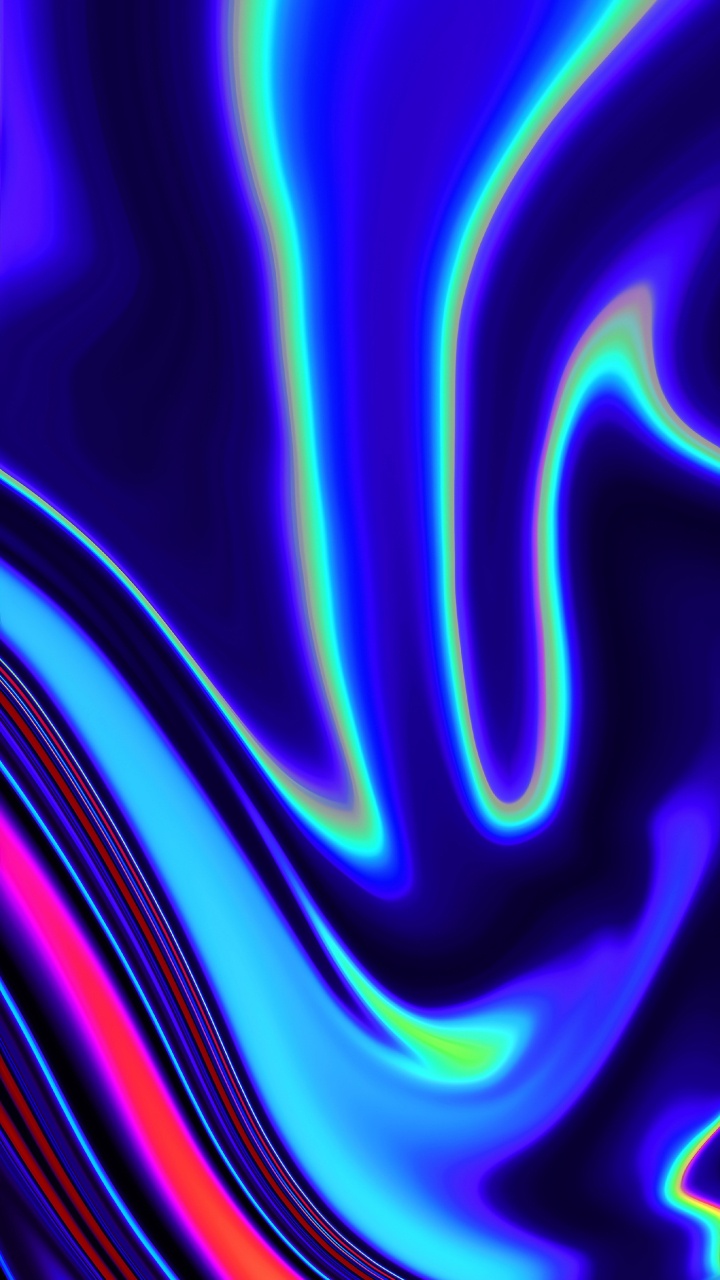 Обои арт, графический дизайн, пурпур, лазурный, Визуальный эффект освещения в разрешении 720x1280